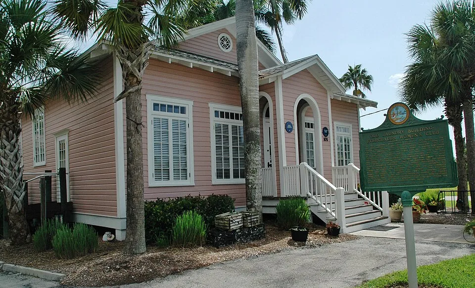 Museum of the Everglades building in Everglades City