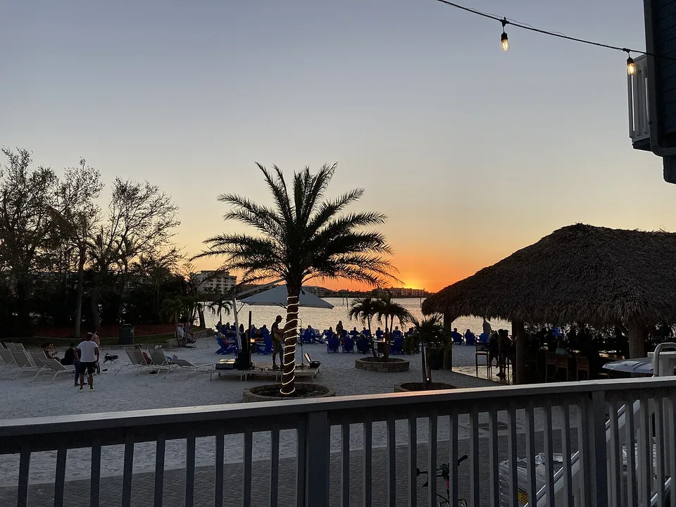 Sunset at Fishermen's Village in Punta Gorda