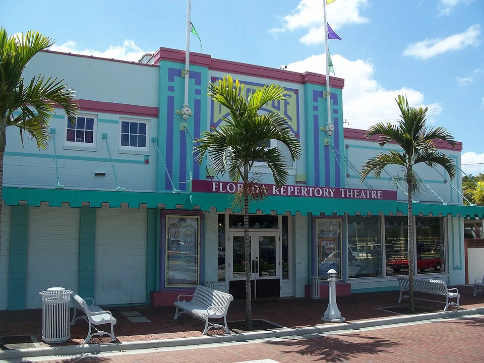 Historic Arcade Theatre in downtown Fort Myers