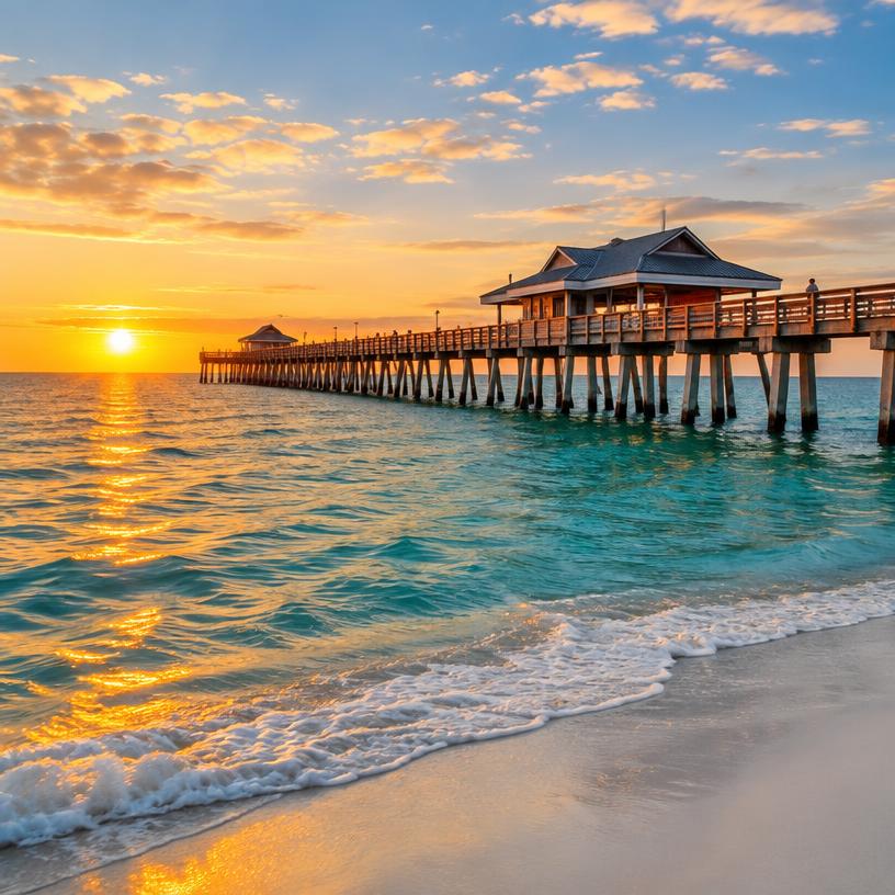 Sunset at the Pier